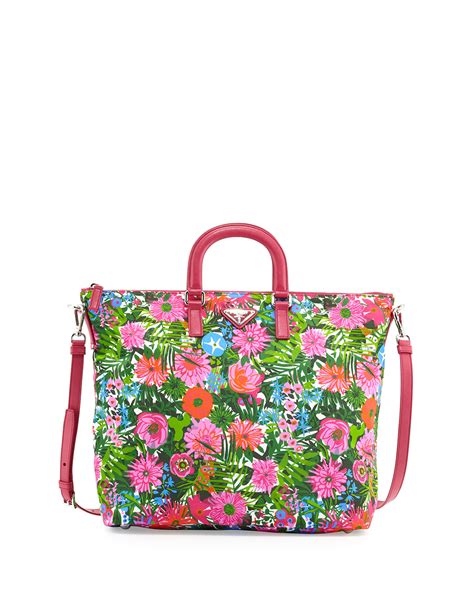prada floral tote style 506220808